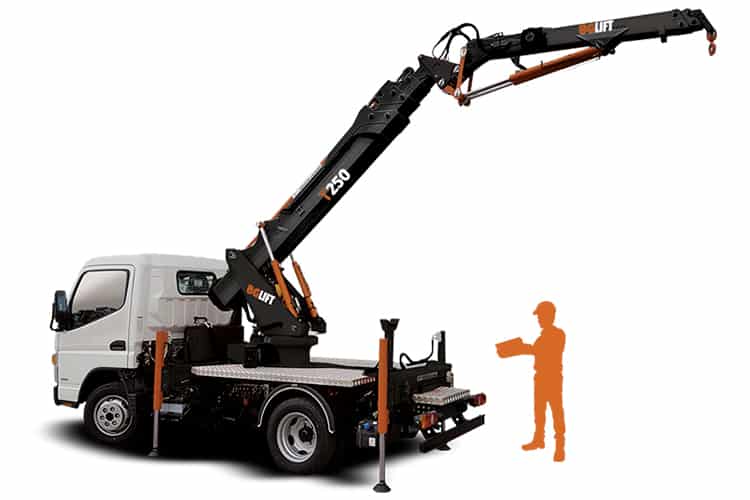 Kompakter und mobiler Autokran