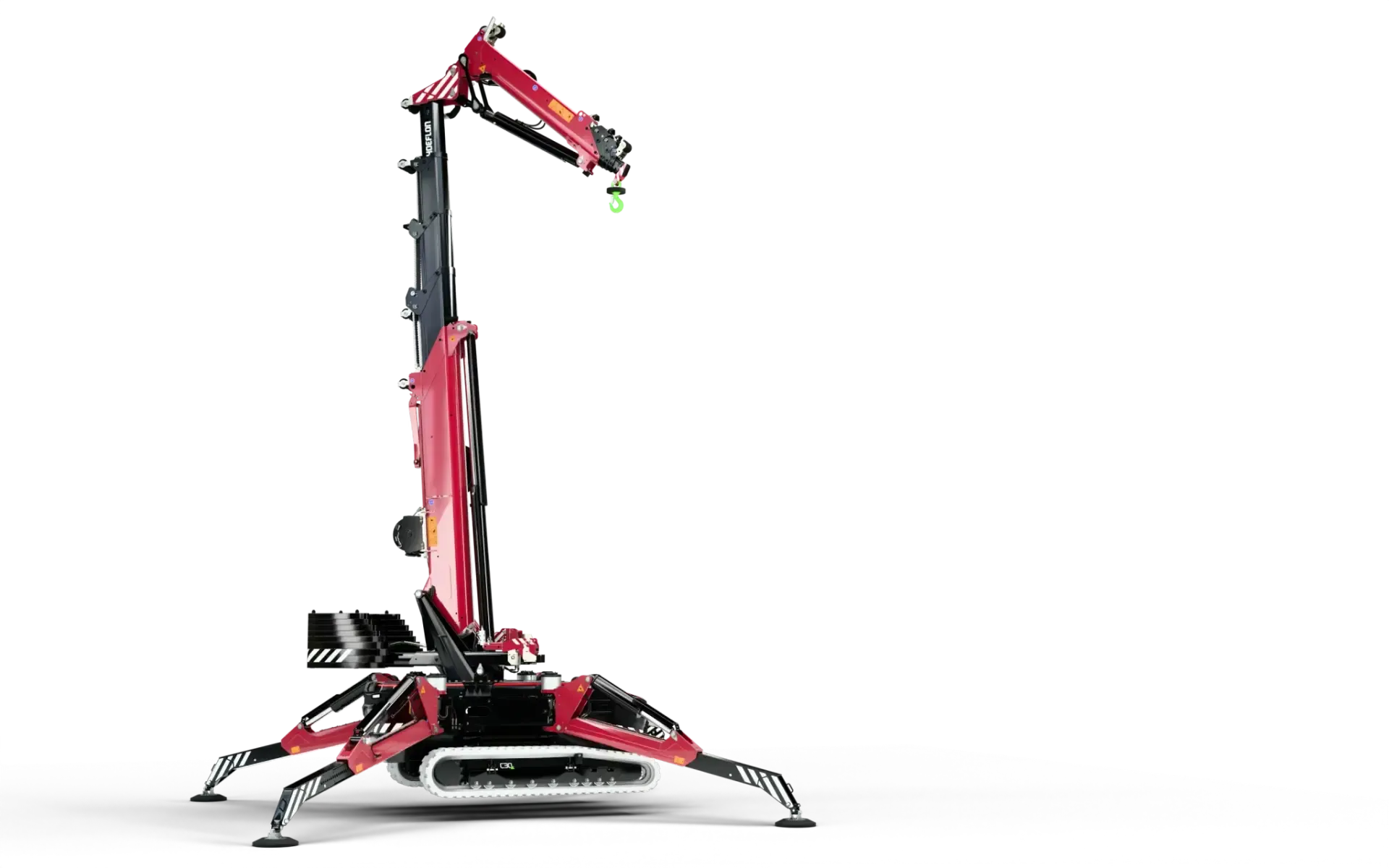 What determines the crane rental price?