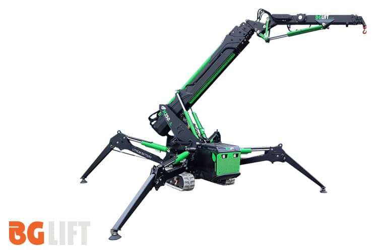 Kompakt und leistungsstark: der ideale elektrische Minikran