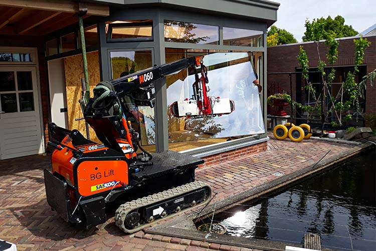 Minihijskraan huren zonder machinist, flexibel en betaalbaar