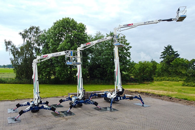 Spinnenarbeitsbühne kaufen mit dem Service von Sankoo