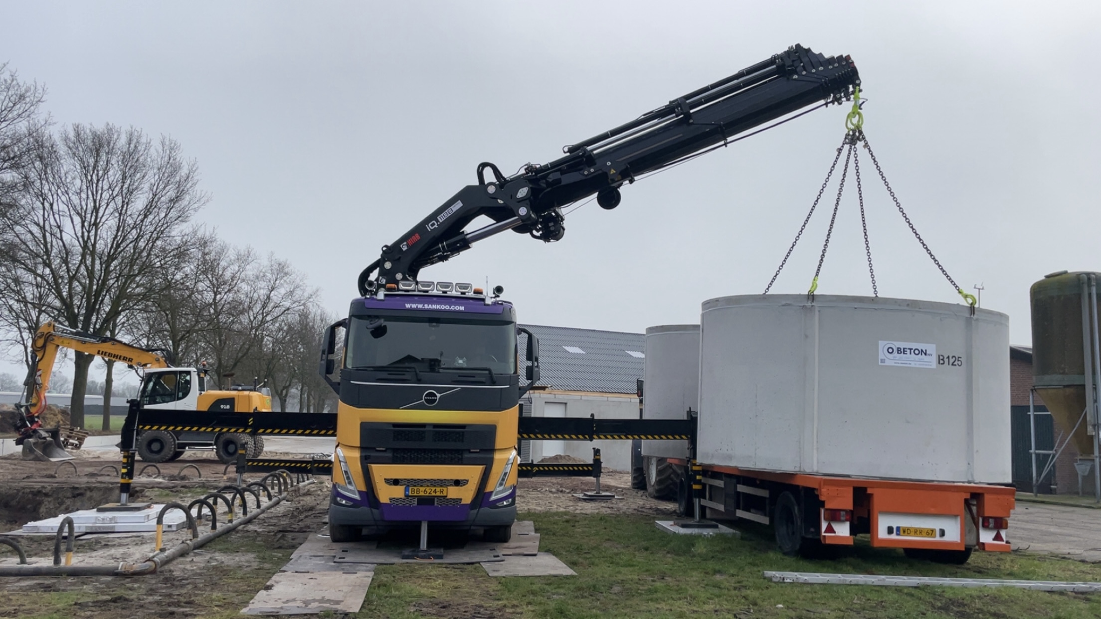 Direct huren met machinist